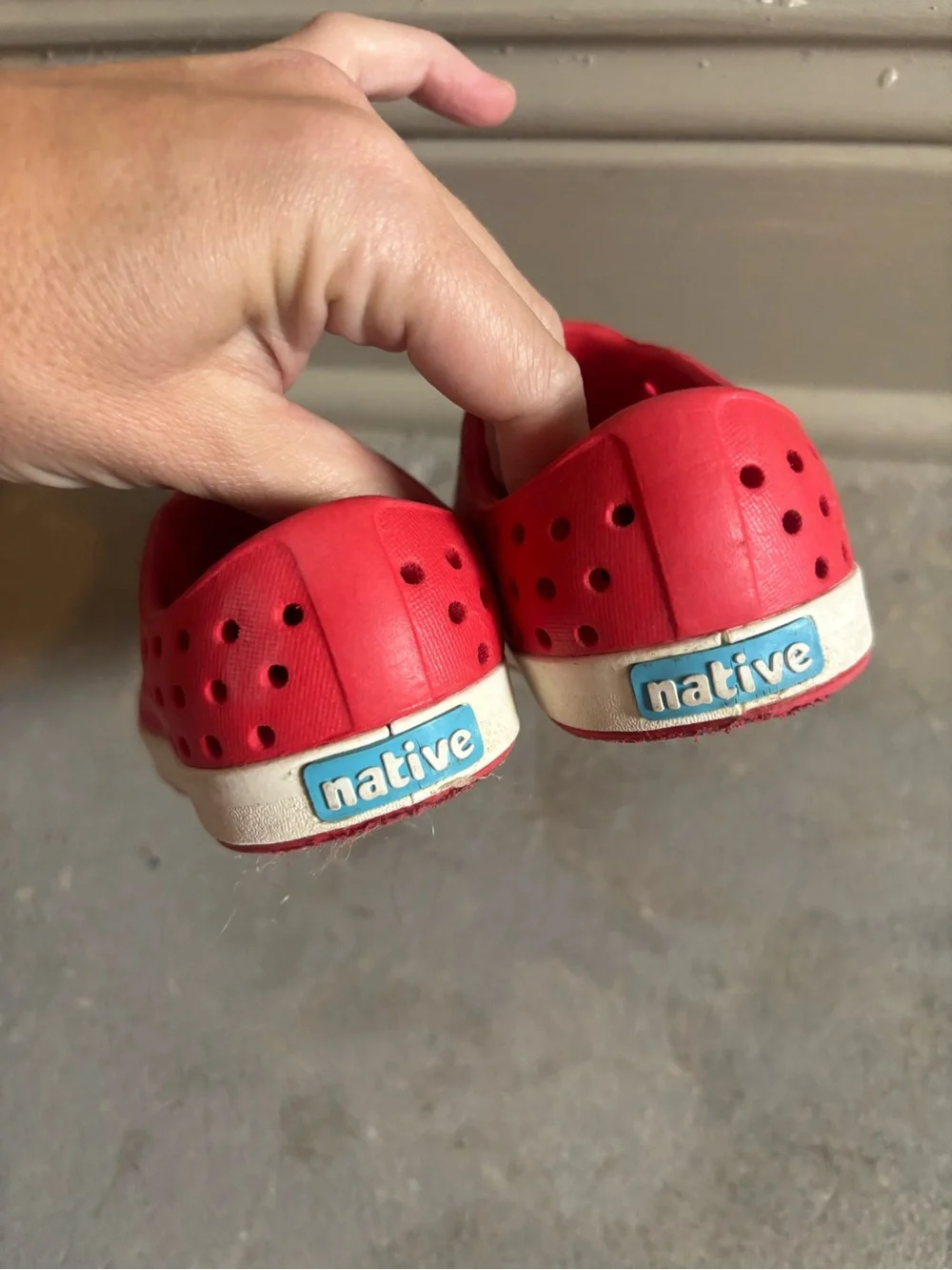 DisneyxNative Kids Red‎ Slip-On Casual Shoe Minnie